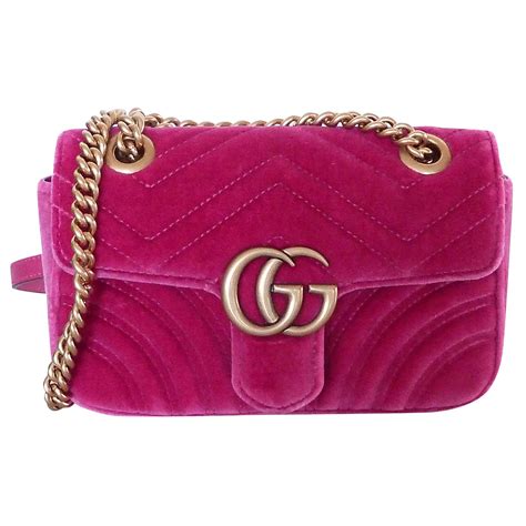 gucci tasche pink samt|gucci handbags.